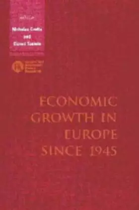 Couverture du produit · Economic Growth in Europe since 1945