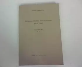 Couverture du produit · Scriptores Ordinis Praedicatorum Medii Aevi. Volumen III (I - S)