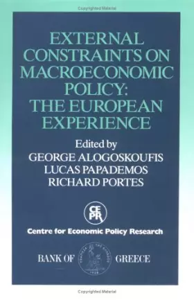 Couverture du produit · External Constraints on Macroeconomic Policy