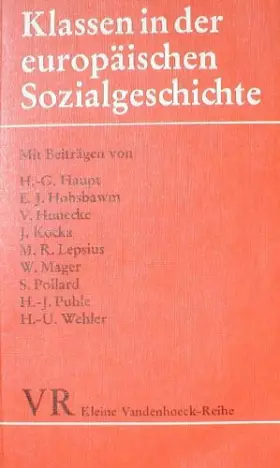 Couverture du produit · Klassen in der europäischen Sozialgeschichte