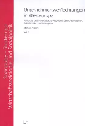 Couverture du produit · Unternehmensverflechtungen in Westeuropa