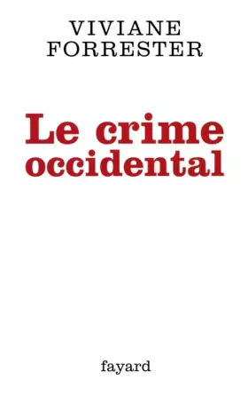 Couverture du produit · Le crime occidental