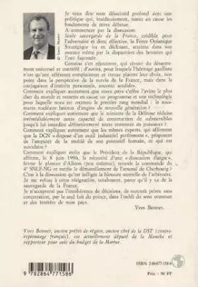 Couverture du produit · Mission ou démission - Le prix de la défense