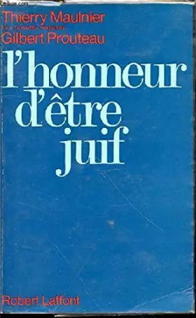 Couverture du produit · L'HONNEUR D'ETRE JUIF.