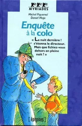 Couverture du produit · Enquête à la colo