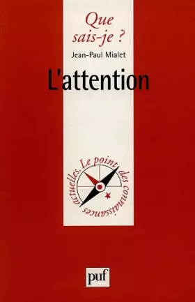 Couverture du produit · L'Attention