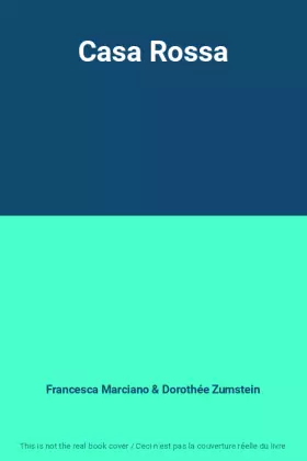 Couverture du produit · Casa Rossa