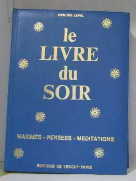 Couverture du produit · Le livre du soir