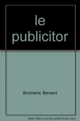 Couverture du produit · Le publicitor