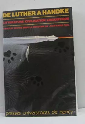 Couverture du produit · Luther a handke litter ci