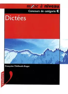 Couverture du produit · Dictées Concours de catégorie C
