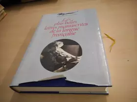 Couverture du produit · Les plus belles lettres manuscrites de la langue française