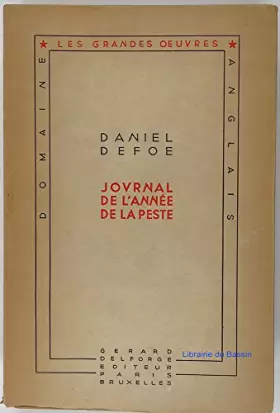 Couverture du produit · JOURNAL DE L'ANNEE DE LA PESTE