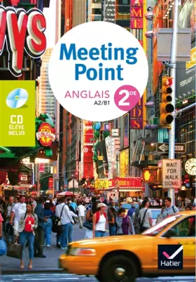 Couverture du produit · Meeting Point anglais 2de : A2/B1 (1CD audio)