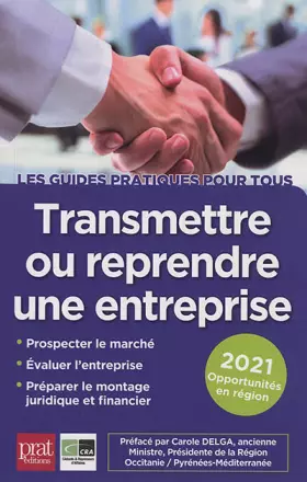 Couverture du produit · Transmettre ou reprendre une entreprise 2021