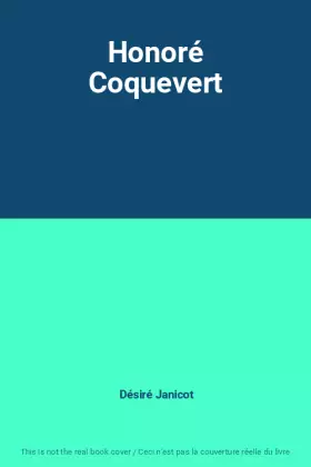 Couverture du produit · Honoré Coquevert