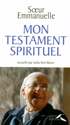 Couverture du produit · Mon Testament spirituel