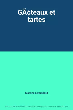 Couverture du produit · GÃ¢teaux et tartes