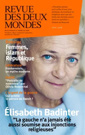 Couverture du produit · Revue des Deux Mondes Juin 2016
