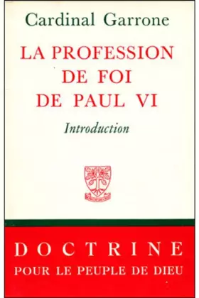 Couverture du produit · La Profession de foi de Paul VI