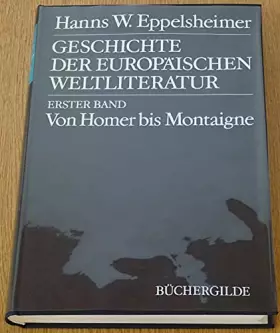 Couverture du produit · Geschichte der europäischen Weltliteratur.
