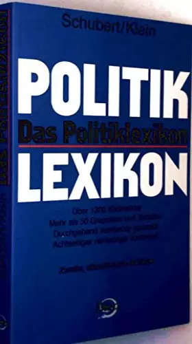 Couverture du produit · Das Politiklexikon.