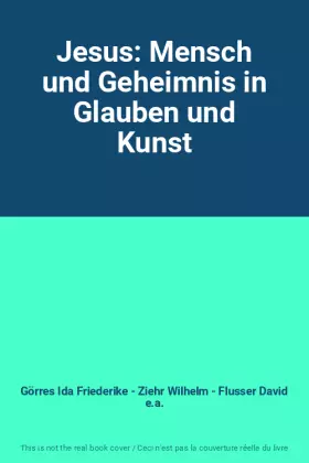 Couverture du produit · Jesus: Mensch und Geheimnis in Glauben und Kunst