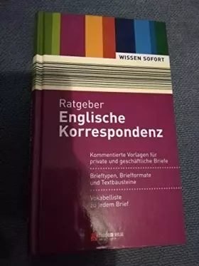 Couverture du produit · Ratgeber Englische Korrespondenz Wissen sofort