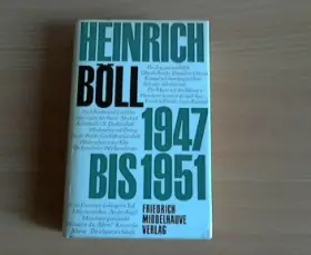 Couverture du produit · 1947 bis 1951