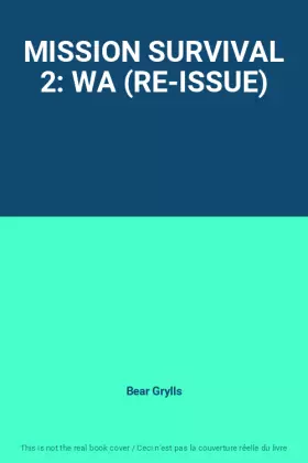 Couverture du produit · MISSION SURVIVAL 2: WA (RE-ISSUE)