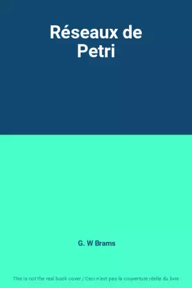 Couverture du produit · Réseaux de Petri