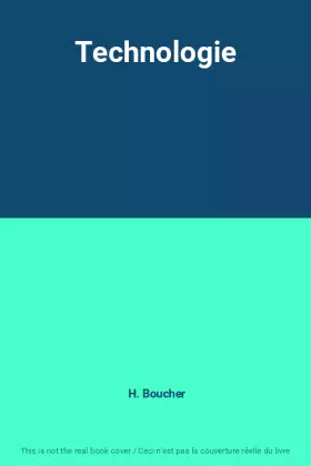 Couverture du produit · Technologie
