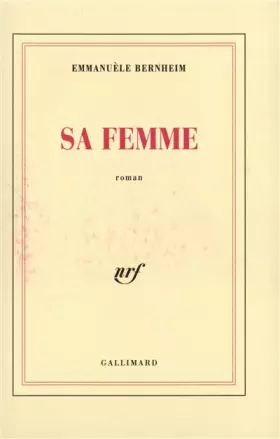 Couverture du produit · Sa femme - Prix Médicis 1991