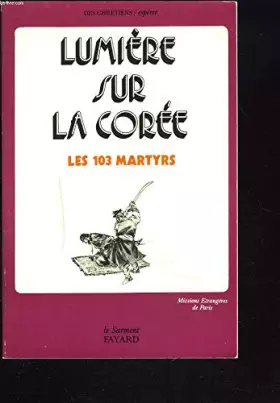 Couverture du produit · Lumière sur la Corée