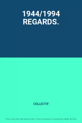 Couverture du produit · 1944/1994 REGARDS.