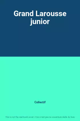Couverture du produit · Grand Larousse junior