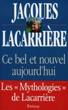 Couverture du produit · Ce bel et nouvel aujourd'hui