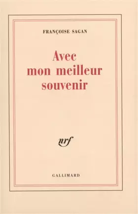 Couverture du produit · Avec mon meilleur souvenir