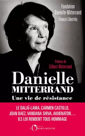 Couverture du produit · Danielle mitterrand, une vie de resistance