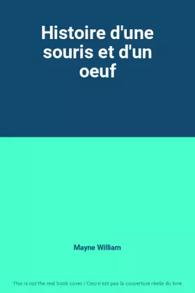 Couverture du produit · Histoire d'une souris et d'un oeuf
