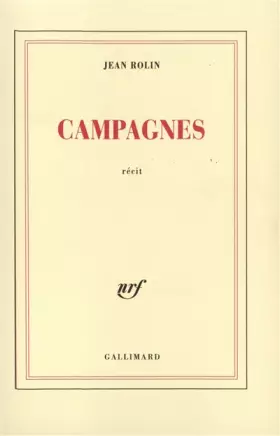 Couverture du produit · Campagnes