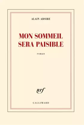 Couverture du produit · Mon sommeil sera paisible
