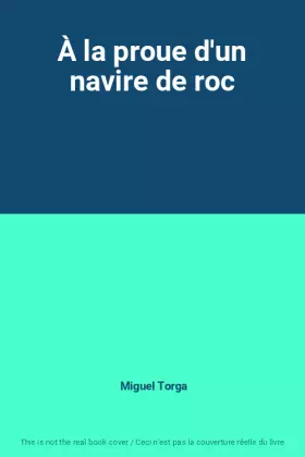 Couverture du produit · À la proue d'un navire de roc