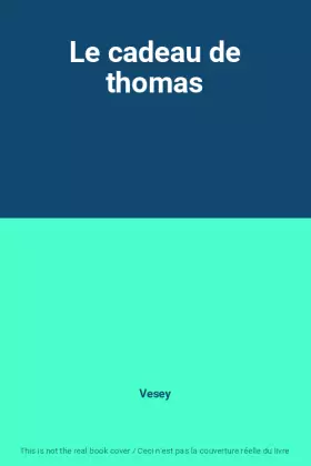 Couverture du produit · Le cadeau de thomas