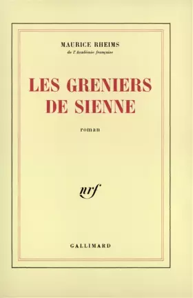 Couverture du produit · Les Greniers de Sienne