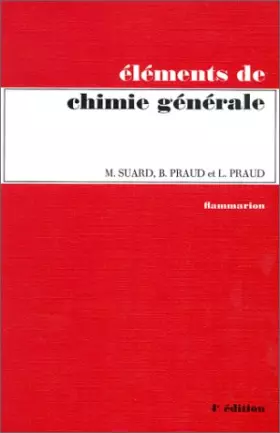 Couverture du produit · Éléments de chimie générale
