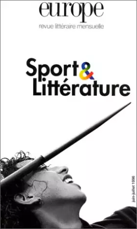 Couverture du produit · Sport et littérature