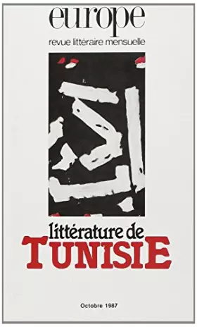 Couverture du produit · Littérature de Tunisie, numéro 702