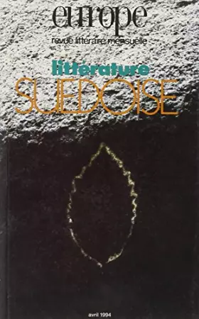 Couverture du produit · Littérature suédoise, numéro 780