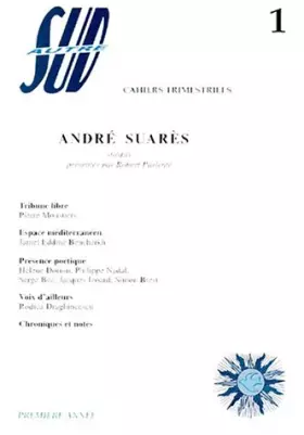 Couverture du produit · Autre Sud, n° 1 : André Suarès - Inédits